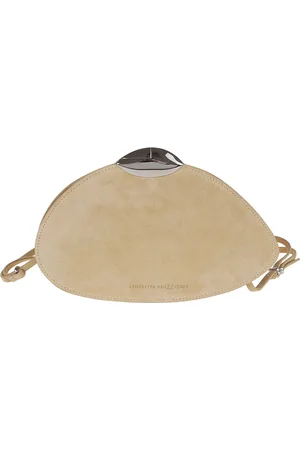 BENEDETTA BRUZZICHES Tassen, Dames, , ONE Size, Leer, Roze & Paarse Clutch Tas