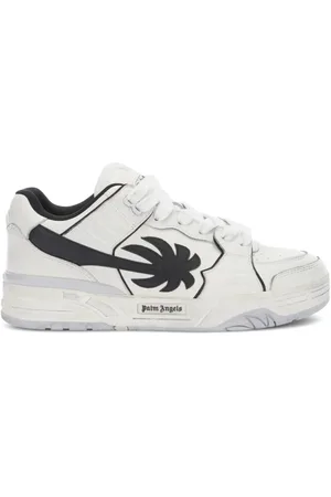 Palm Angels Schoenen, Heren, Wit, 40 EU, Witte Venice Worn Out Sneakers