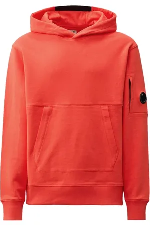 C.P. Company Sweatshirts & Hoodies, Heren, Rood, L, Rode Kangoeroe Hoodie Sweatshirt