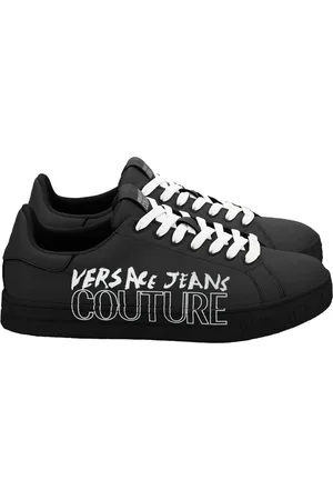 VERSACE Schoenen, Heren, Zwart, 42 EU, Sneakers
