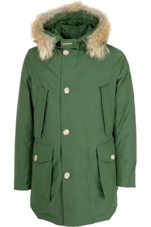 Woolrich Jassen, Heren, Groen, S, Katoen, Donsjas