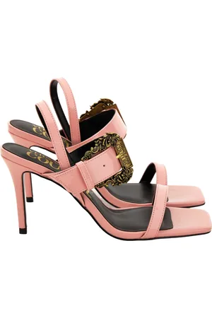 VERSACE Schoenen, Dames, Roze, 38 EU, Sandalen