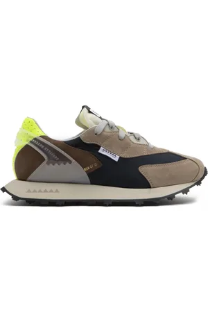 RUN OF Schoenen, Heren, Veelkleurig, 44 EU, Leer, Sneaker Barrio M