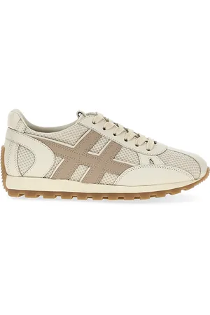 Hogan Schoenen, Dames, , 38 1/2 EU, Leer, Iconic 86er leren sneakers