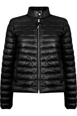 Parajumpers Jassen, Dames, Zwart, S, Arctische Donsjas Rits Logo