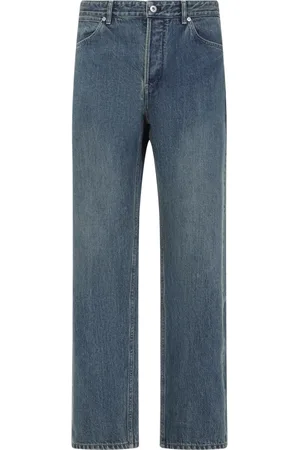 Jil Sander Jeans, Heren, Blauw, W32, Katoen, Blauwe Jeans voor Mannen