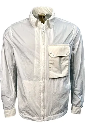Ten Cate Jassen, Heren, Wit, M, Polyester, Wit Overshirt, innovatief Italiaans merk