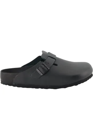 Birkenstock Schoenen, Heren, Zwart, 40 EU, Suède, Boston Mules