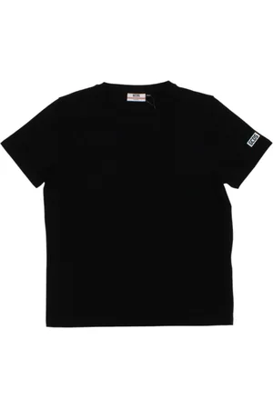 GCDS Tops, Heren, Zwart, L, Zwarte T-shirts en Polos