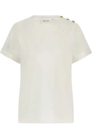 Fabienne Chapot Tops, Dames, Wit, L, Molly T-Shirt