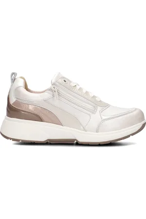 Xsensible Schoenen, Dames, Wit, 38 EU, Leer, Witte Lage Top Dames Sneakers Valletta