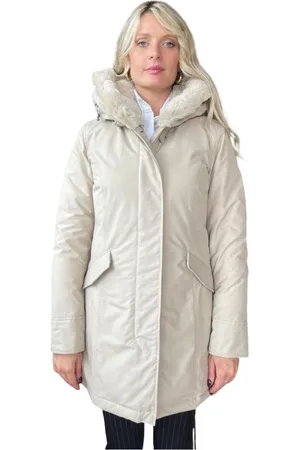 Woolrich Jassen, Dames, , L, Leer, Arctic Parka met Teflon Finish