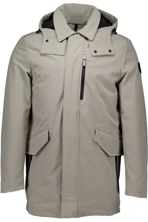 Woolrich Jassen, Heren, , L, Polyester, Barrow Mac Coat