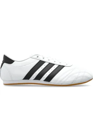 adidas Schoenen, Heren, Wit, 41 1/2 EU, Leer, Sportschoenen Taekwondo Lace W
