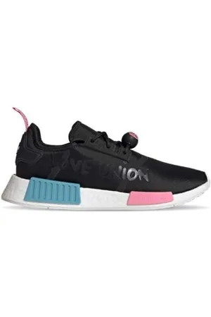 adidas Schoenen, Dames, Zwart, 37 1/3 EU, Nmd_R1 Dames Sneakers, Zwart