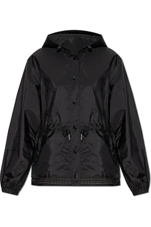 Moncler Jassen, Dames, Zwart, L, Capuchonjack Rochebonne