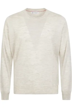 Brunello Cucinelli Sweatshirts & Hoodies, Heren, , L, Wol, Luxe Trui