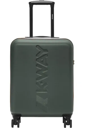 K-Way Koffers, unisex, Groen, ONE Size, Groene Koffers Lichtgewicht Reistassen