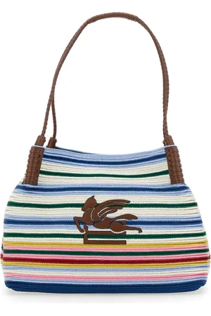 Etro Tassen, Dames, Veelkleurig, ONE Size, schoudertas met Maxi-logo
