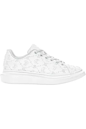 Roberto Cavalli Schoenen, Heren, Wit, 44 EU, Sneakers