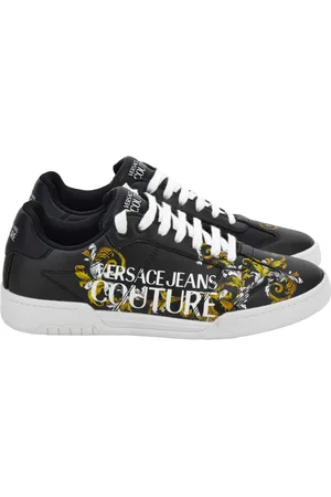 VERSACE Schoenen, Heren, Zwart, 44 EU, Sneakers