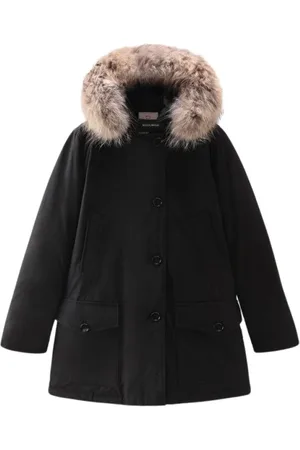 Woolrich Jassen, Dames, Zwart, S, Zwarte Parka voor Vrouwen