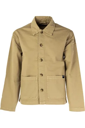 GAS Jassen, Heren, , 2Xl, Denim, Denim Jack Mannen Casual Stijl
