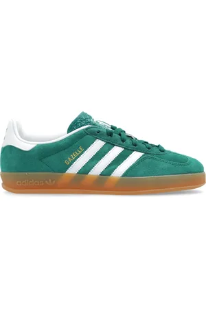 adidas Schoenen, Heren, Groen, 42 1/2 EU, Suède, Sportschoenen Gazele Indor
