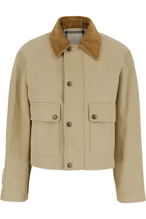 Burberry Mantels, Dames, , S, Katoen, Korte Field Jacket