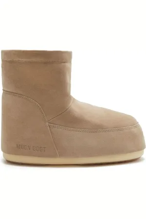 Moon Boot Schoenen, Dames, , 36 EU, Suède, Dove Grey Suède Laagjes Boots