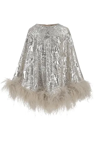 ‎Taller Marmo‎ Kleedjes, Dames, Grijs, ONE Size, Elegante Marmeren Jurk