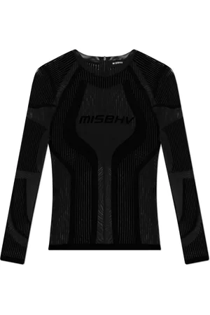 MISBHV Tops, Dames, Zwart, M, Top met Logo