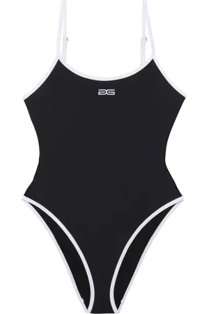 Gestuz Badkleding, Dames, Zwart, XS, Sportieve Zwarte Badpak Accessoire