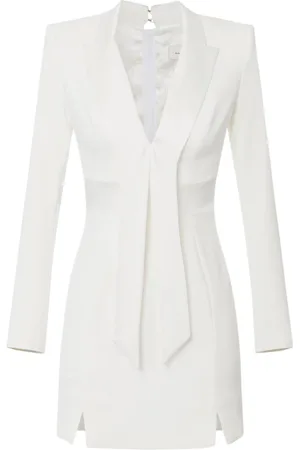 Elisabetta Franchi Kleedjes, Dames, Wit, S, Elegante Jurk voor Vrouwen