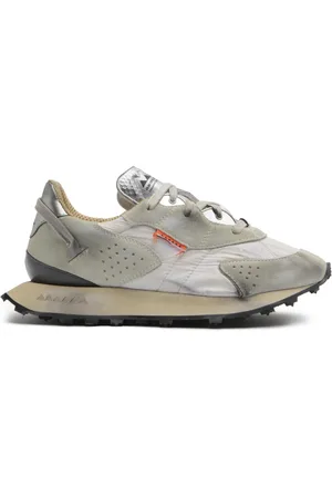 RUN OF Schoenen, Dames, , 36 EU, Leer, Vintage Effect Sneakers