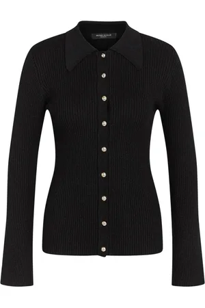 Bruuns Bazaar Truien, Dames, Zwart, S, Gebreide Cardigan Anemonesbbseyra