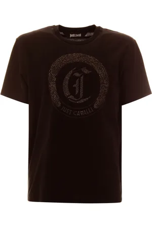 Roberto Cavalli Tops, Heren, Zwart, XS, T-shirts en Polos