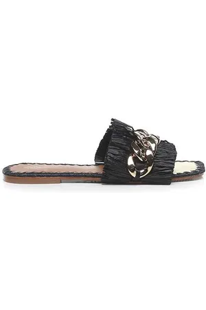 DE SIENA Schoenen, Dames, Zwart, 41 EU, Stijlvolle Sandalen voor Zomeroutfits