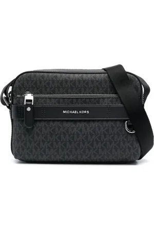 Michael Kors Tassen, Heren, Zwart, ONE Size, Katoen, Utility Crossbody Bag