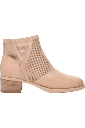 Nero Giardini Schoenen, Dames, , 38 EU, Leren Schoenen met Ritssluiting