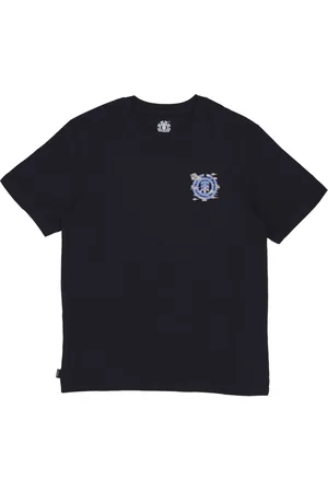 Element Tops, Heren, Zwart, S, Katoen, Icon Tee Flint Zwart Heren T-shirt