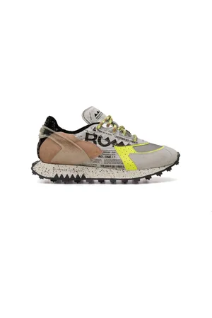RUN OF Schoenen, Dames, Veelkleurig, 36 EU, Katoen, Sneakers Ro-1 Rajy W