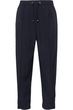 HERNO Broeken, Dames, Blauw, M, Blauwe Stijlvolle Broek