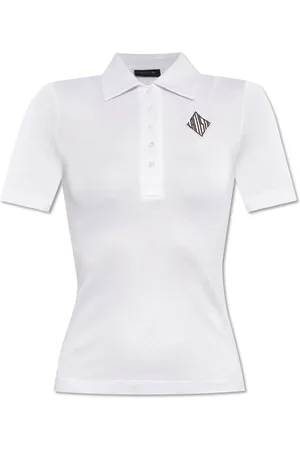 Lacoste Tops, Dames, Wit, S, Polo met logo