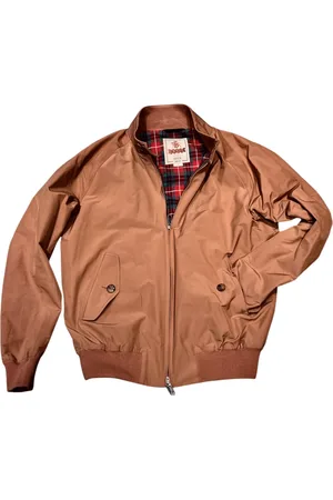 Baracuta Jassen, Heren, Bruin, 2Xl, Harrington Blouson jack, ui kleur