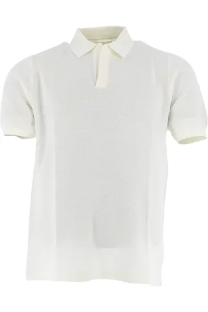 MC2 SAINT BARTH Tops, Heren, Wit, XL, Katoen, Witte Polo Shirt Korte Mouwen Katoen