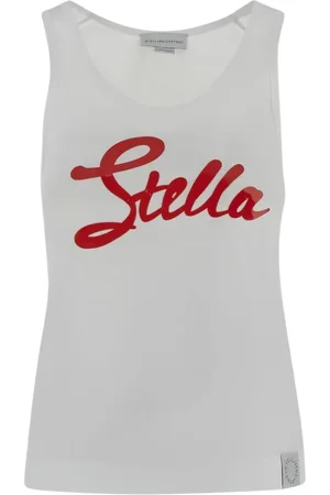 Stella McCartney Tops, Dames, Wit, M, Stijlvolle Damesmode Collectie