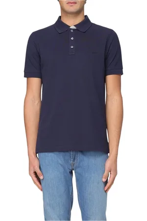 FAY Tops, Heren, Blauw, 2Xl, Blauwe T-shirts en Polos
