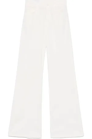 Dondup Broeken, Dames, Wit, W30, Bianco Jeans voor Vrouwen Casual Outfits