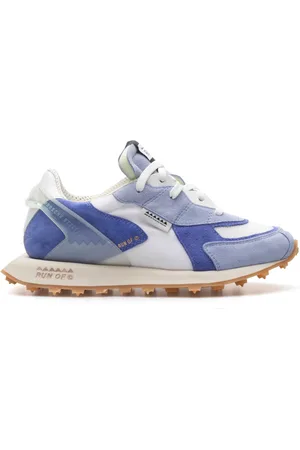RUN OF Schoenen, Dames, Blauw, 38 EU, Katoen, Sneaker Giglio W